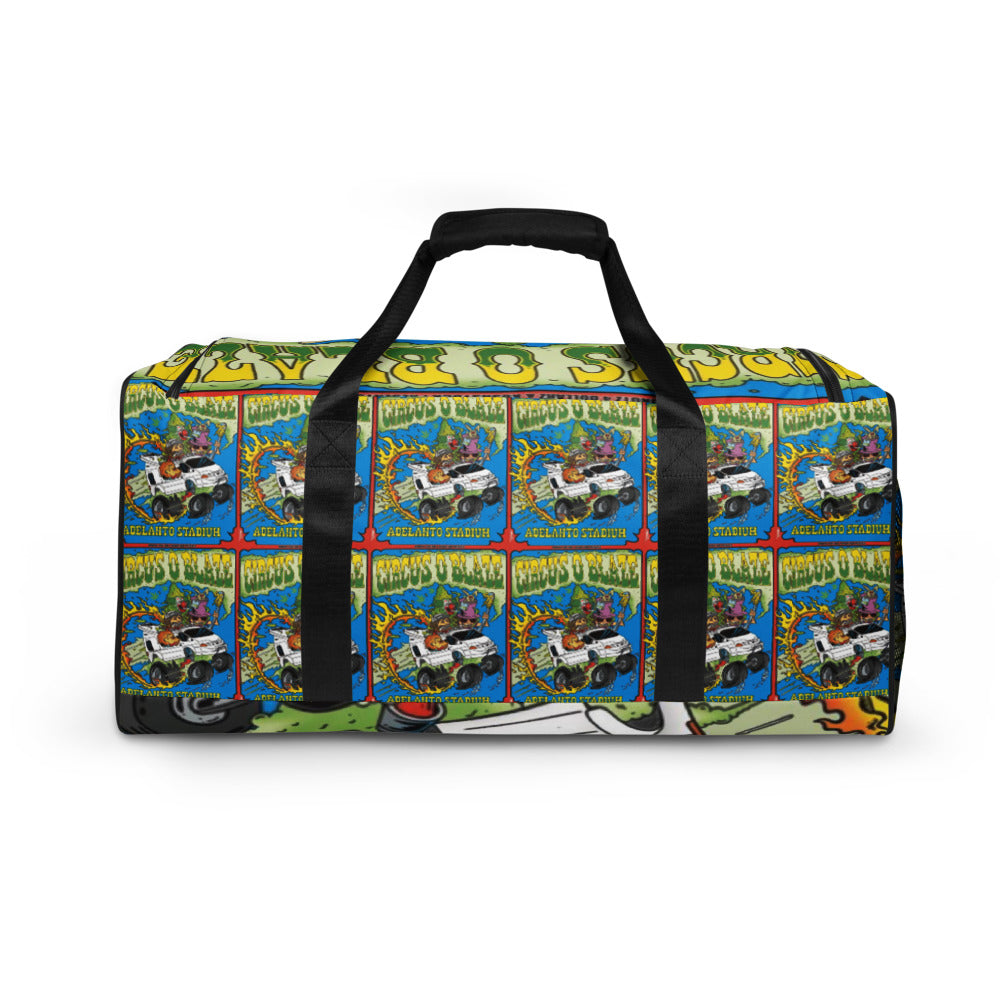 Circus O Blaze Trog Poster Duffle Bag