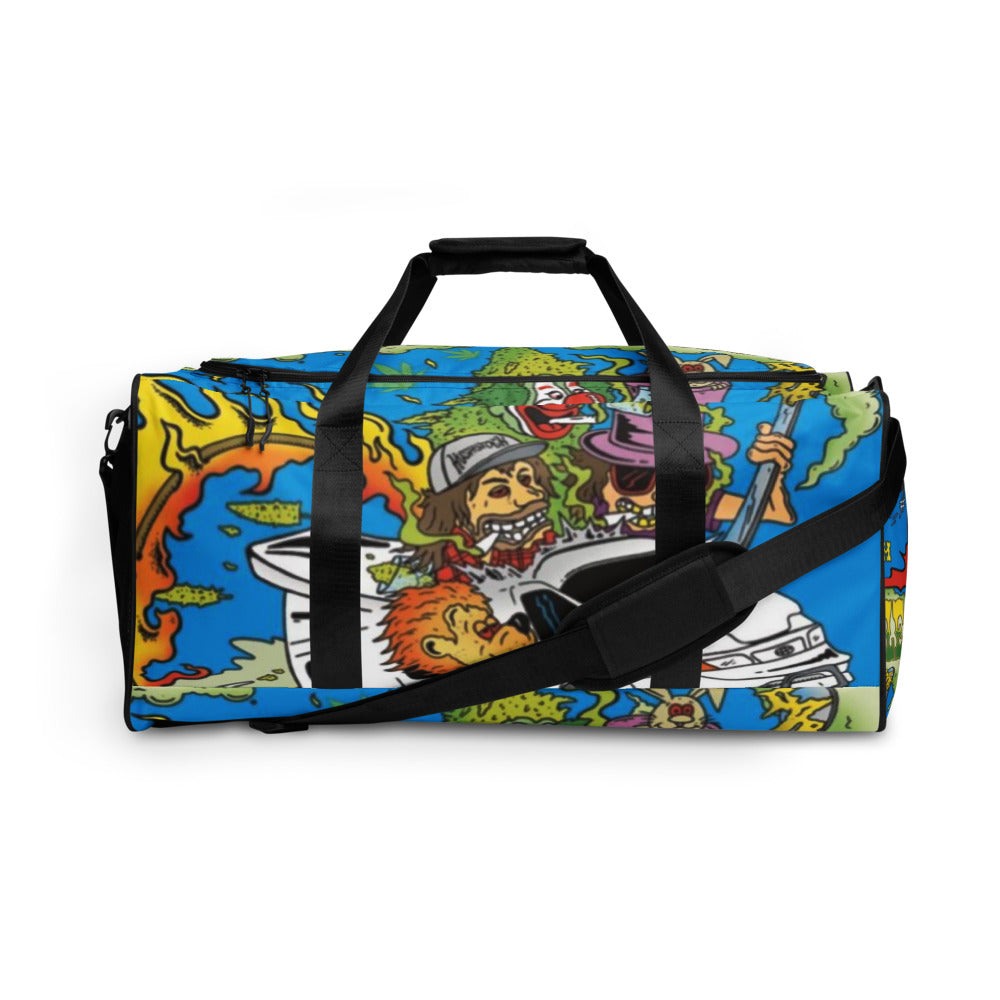 Circus O Blaze Trog Poster Duffle Bag